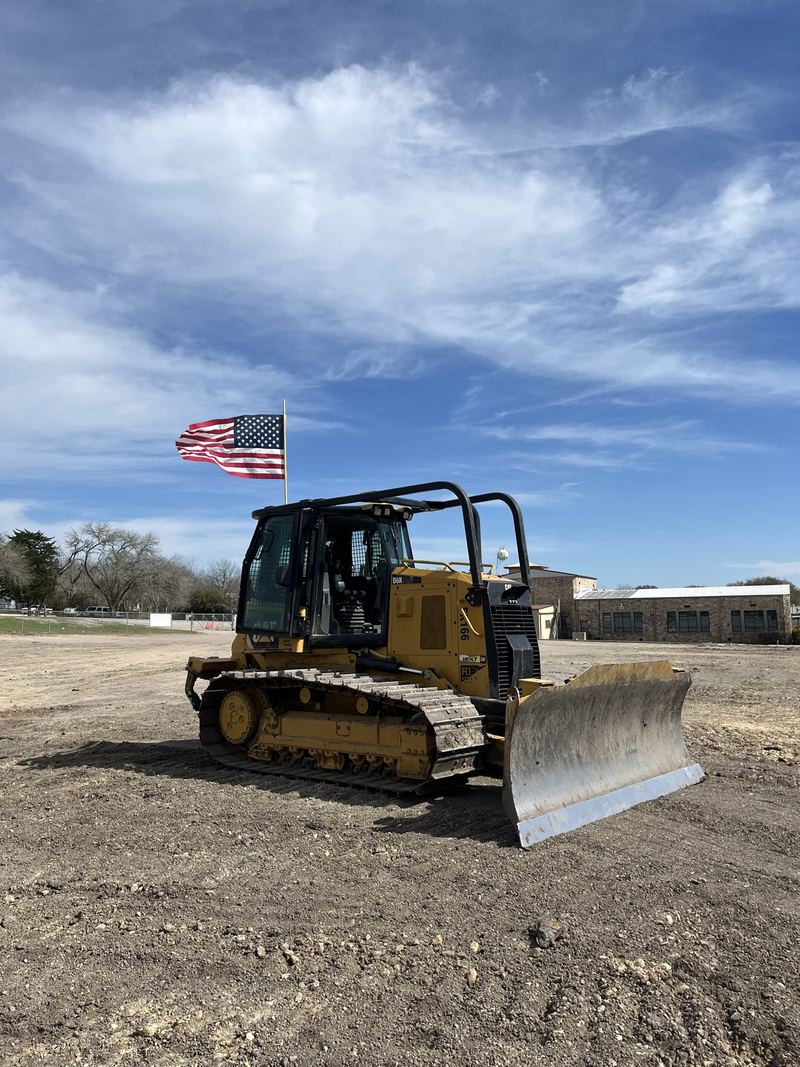 Dozer on the job